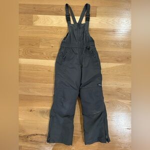 Lands' End Kids Gray Snow Bibs